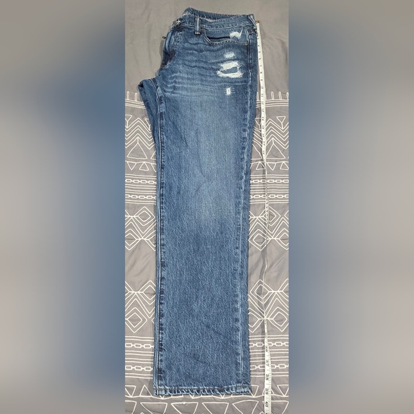Abercrombie Men's Langdon Skinny Distressed Jean Size 32x32 - Picture 2 of 8